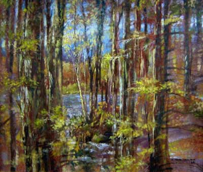 Along the Sugar River - fine art landscape by E. Thor Carlson