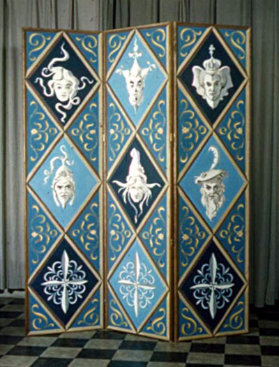 Blue Diamonds Fine Art Mural