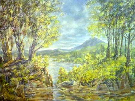 The Tower - Fine Art Landscape by E. Thor Carlson